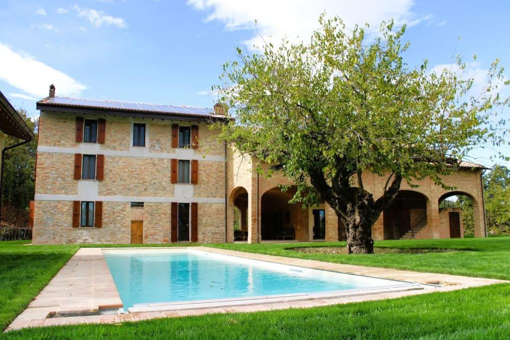 Villa Finetta - Tabiano Castello Country Villas Сальсомаджоре-Терме Экстерьер фото