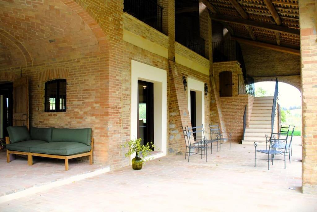 Villa Finetta - Tabiano Castello Country Villas Сальсомаджоре-Терме Экстерьер фото