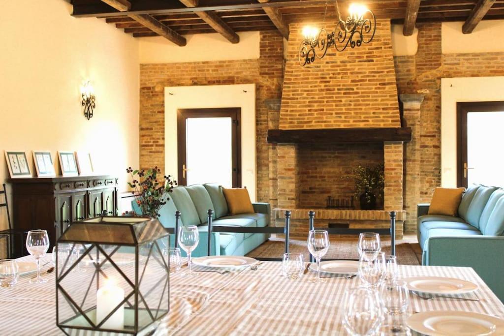 Villa Finetta - Tabiano Castello Country Villas Сальсомаджоре-Терме Экстерьер фото