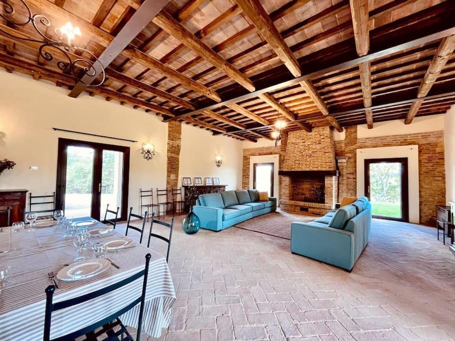 Villa Finetta - Tabiano Castello Country Villas Сальсомаджоре-Терме Экстерьер фото
